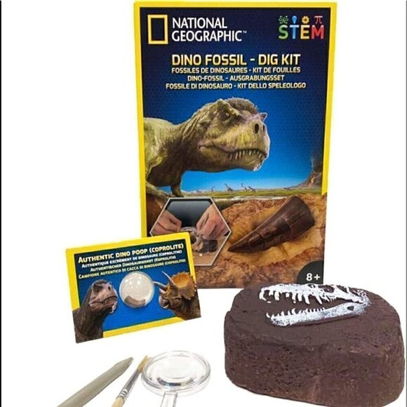 NATIONAL GEOGRAPHIC JM80215 Dinosaur Dig Kit kid’s adventures. - Picture 1 of 8